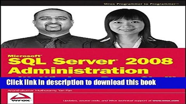 Download Microsoft SQL Server 2008 Administration with Windows PowerShell PDF Free
