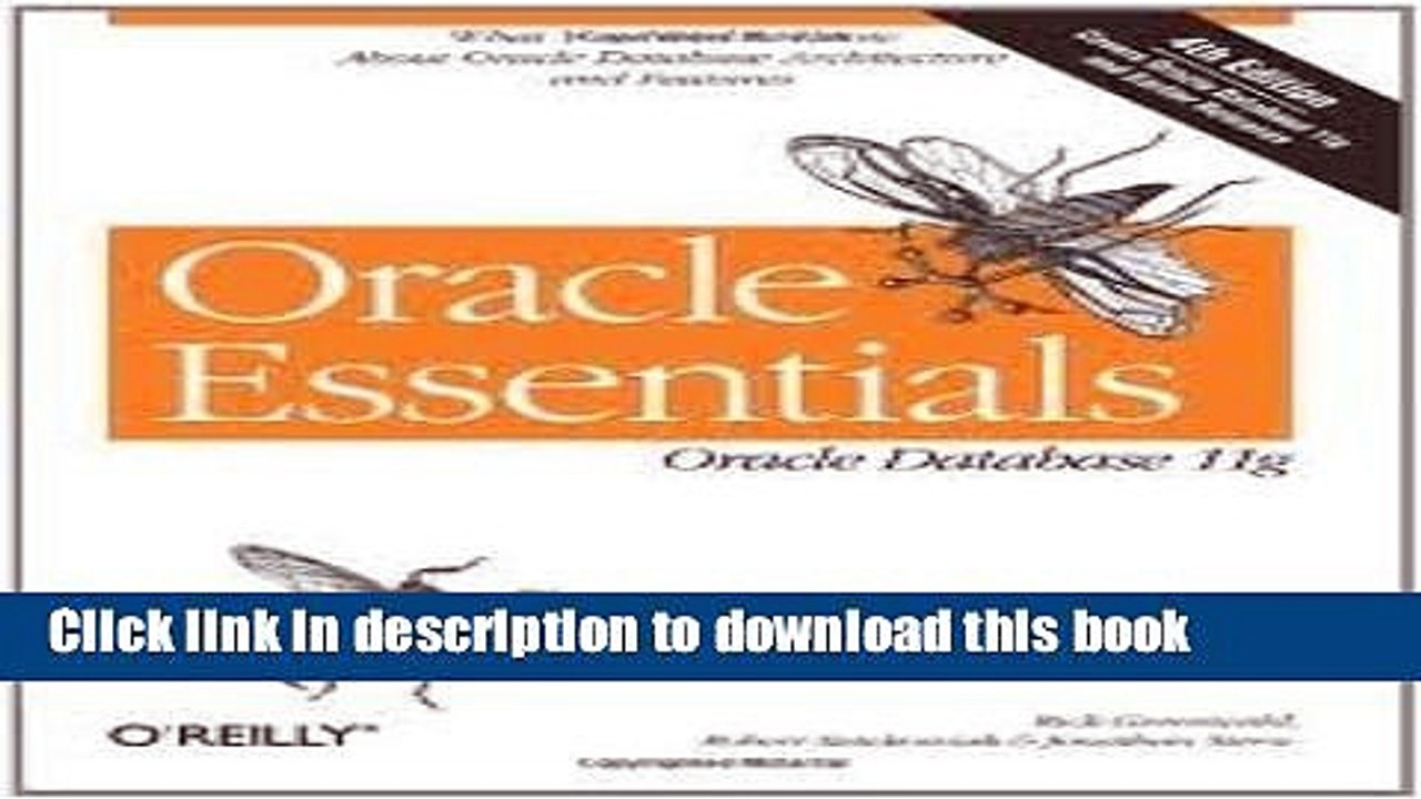 Download Oracle Essentials: Oracle Database 11g 4th (forth) edition  Ebook Free