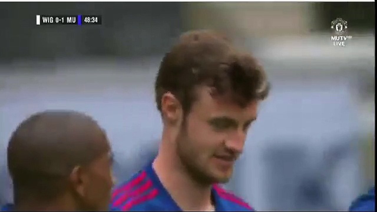 James Wilson Goal HD - Wigan Athletic 0-1 Manchester United - 16.07.2016