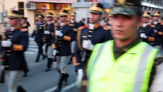 23 aprilie 2013 - Regimentul 30 Garda Mihai Viteazu - retragere cu torte