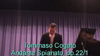 Andante Spianato, op. 22/1, Chopin - Tommaso Cogato
