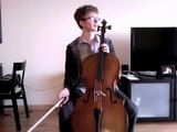 POPPER PROJECT #24: Joshua Roman plays Etude no. 24 for cello by David Popper