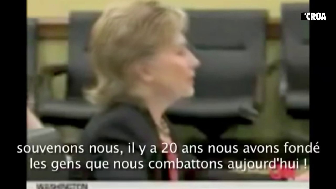Hillary Clinton avoue à demi-mot la création "accidentelle" de Daesh