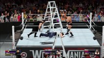 Wrestlemania 32 [Triple H vs Kevin Owens vs Dean Ambrose - Money in the Bank Ladder Match]