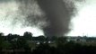 LOUD TORNADO RIPS ROOF OFF HOUSE - Deadly EF4 Wynnewood Oklahoma Tornado Video in 4K