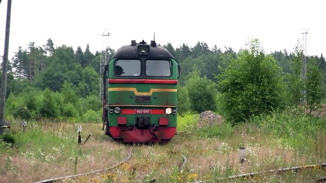 Тепловоз М62-1093 на ветках близ ст. Пярну-Грузовая ⁄ M62-1093 on Pärnu-Kauba branches