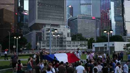 Una vigilia recuerda en Hong Kong a las víctimas de Niza