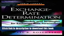 [PDF] Exchange Rate Determination: Models and Strategies for Exchange Rate Forecasting