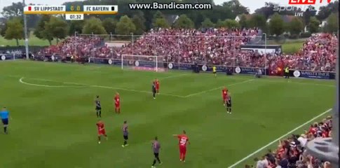 Frank Ribery Hits The Post - Lippstadt 08 0-0 Bayern Munich - 16-07-2016