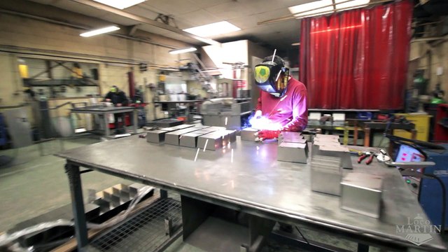 Film d'usine des Locomotives à griller les châtaignes - LOCOMARTIN