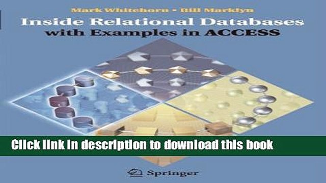 Read Inside Relational Databases with Examples in Access Ebook Free