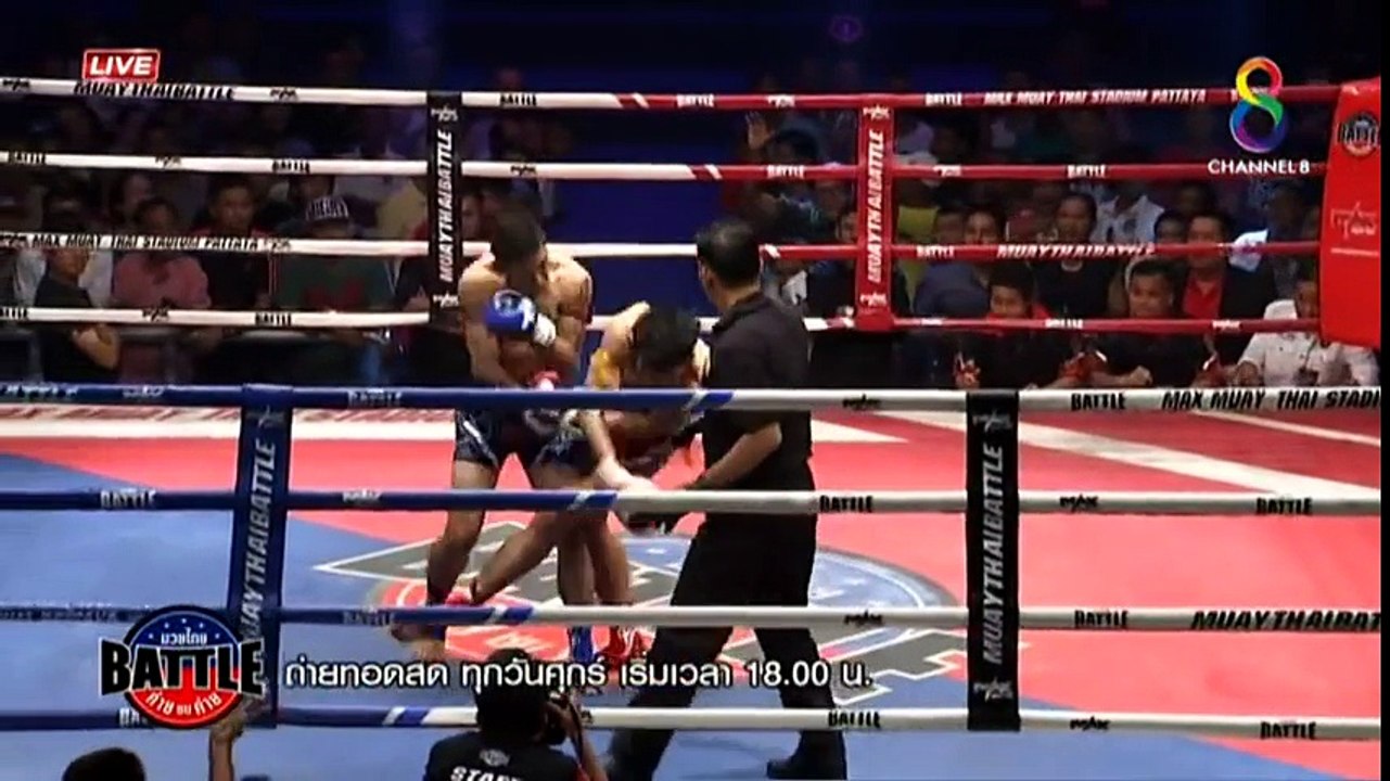 มวยไทย The Battle 15 กรกฏาคม 2559 HD Part 1
