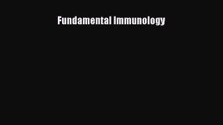 Download Fundamental Immunology PDF Free