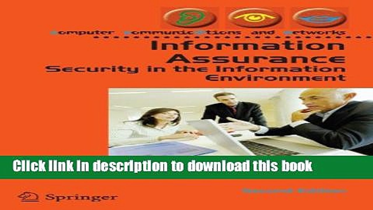 Read Information Assurance: Security in the Information Environment (Computer Communications and