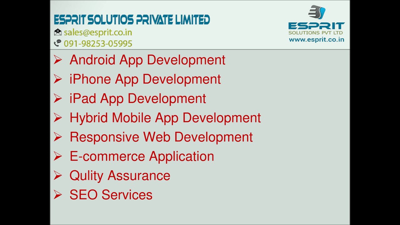 Mobile App Development and Web Development Company India