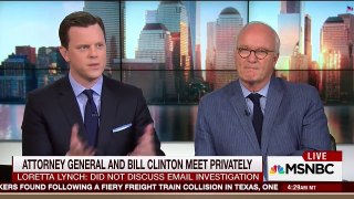 Scarborough Blasts Clinton and Lynch’s ‘Extraordinarily Bad Judgement’ After Private Meeting