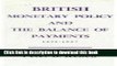 [PDF] British Monetary Policy and the Balance of Payments, 1951-1957 (Harvard Economic Studies)