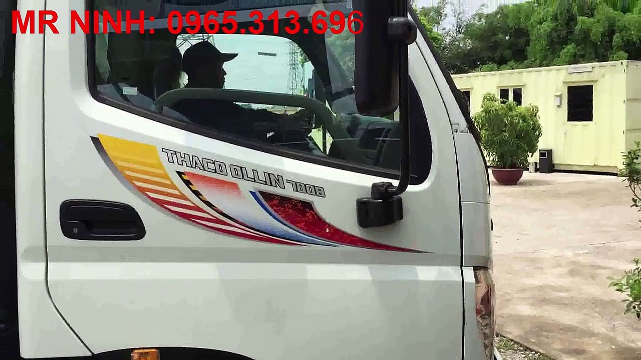LÁI THỬ XE TẢI THACO OLLIN 700C,XE TẢI OLLIN 7 TẤN THACO TRƯỜNG HẢI AUTO GỌI MR NINH: 0965.313.696 THACO OLLIN 7 T