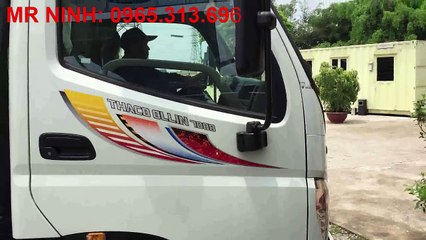 LÁI THỬ XE TẢI THACO OLLIN 700C,XE TẢI OLLIN 7 TẤN THACO TRƯỜNG HẢI AUTO GỌI MR NINH: 0965.313.696 THACO OLLIN 7 T