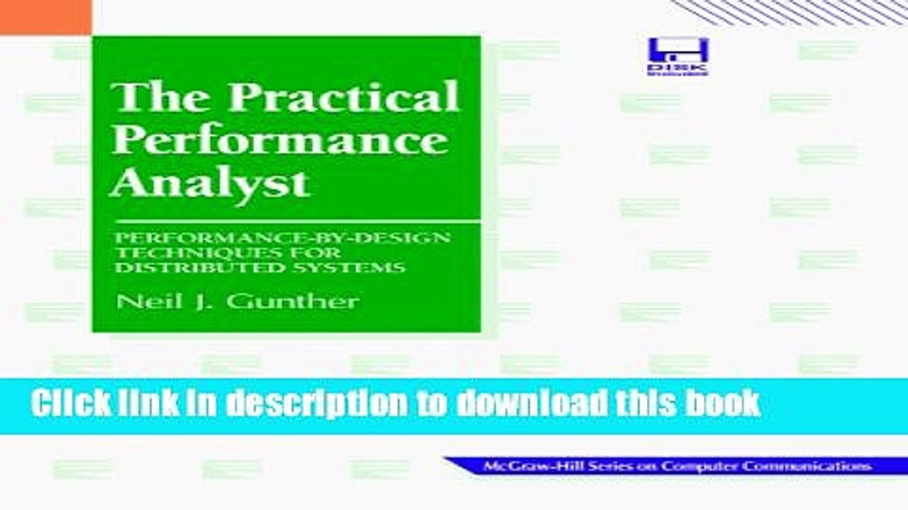 Read The Practical Performance Analyst: Performance-By-Design Techniques for Distributed Systems