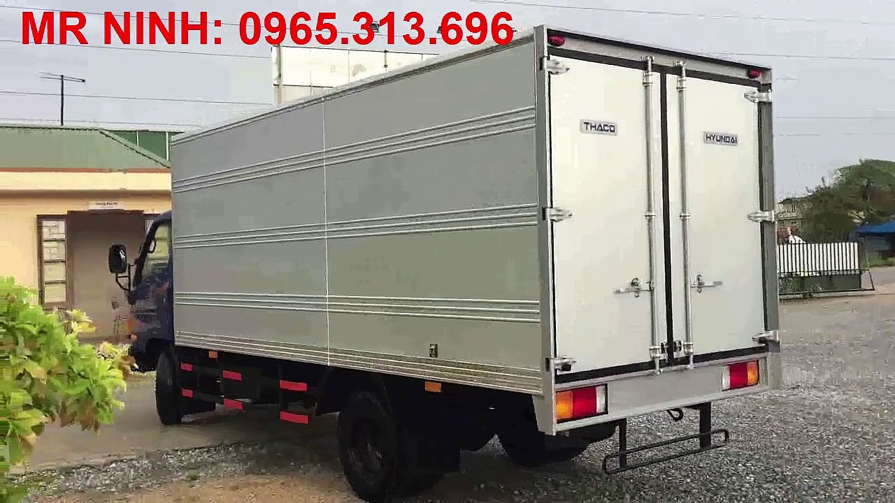 LÁI THỬ XE TẢI THÙNG HYUNDAI HD650,XE TẢI HYUNDAI 6,5 TẤN TRƯỜNG HẢI GỌI 0965.313.696, THACO HYUNDAI 6,5 T