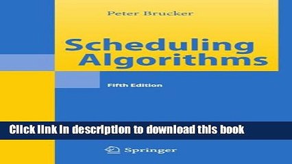 Download Scheduling Algorithms PDF Online