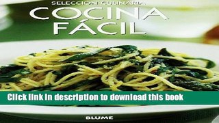 Read Cocina fÃ¡cil (SelecciÃ³n culinaria) (Spanish Edition)  Ebook Free