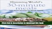 Read Slimming World s 30-Minute Meals: 120 Fast, Delicious and Healthy Recipes  PDF Online