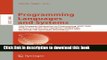 Download Programming Languages and Systems: 14th European Symposium on Programming, ESOP 2005,