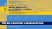 Read Advances in Web Mining and Web Usage Analysis: 6th International Workshop on Knowledge