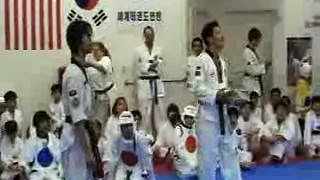 Tae Kwon Do 10 spinning hook kicks & tornado kick