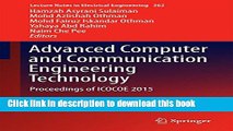 Read Advanced Computer and Communication Engineering Technology: Proceedings of ICOCOE 2015