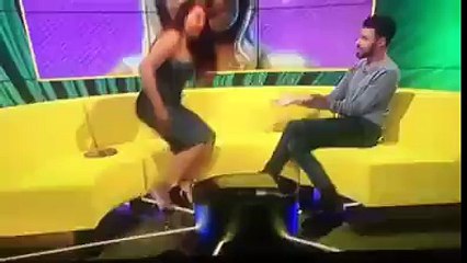 This happend in a NATIONAL TV- comedy scenes