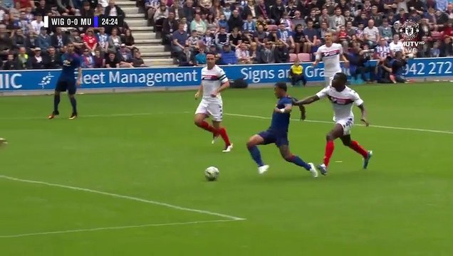 Wigan Athletic vs Manchester United 0-2 All Goals & Highlights HD 16.07.2016