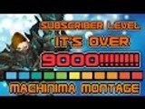 Evylyn - Sub lvl IT'S OVER 9000! 6.1 level 100 Arms Warrior 9k subs Bg Machinima montage wow wod pvp