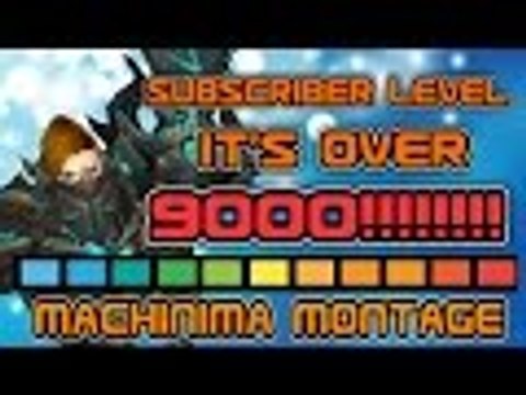 Evylyn - Sub lvl IT'S OVER 9000! 6.1 level 100 Arms Warrior 9k subs Bg Machinima montage wow wod pvp