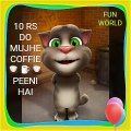 Talking Tom very funny Punjabi menu Rs 10 do coffee peeni hai