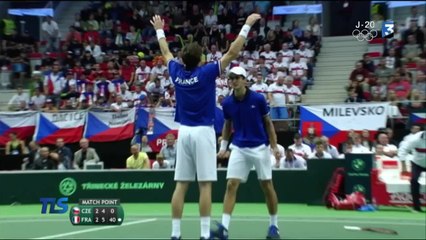 L'Equipe de France à un point des demi-finales de Coupe Davis