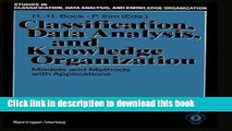 Download Classification, Data Analysis, and Knowledge Organization: Models and Methods with