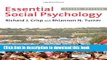 Read Book Essential Social Psychology ebook textbooks