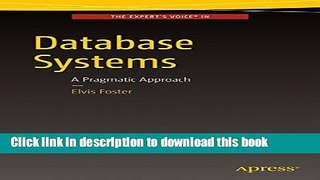 Read Database Systems: A Pragmatic Approach  Ebook Free