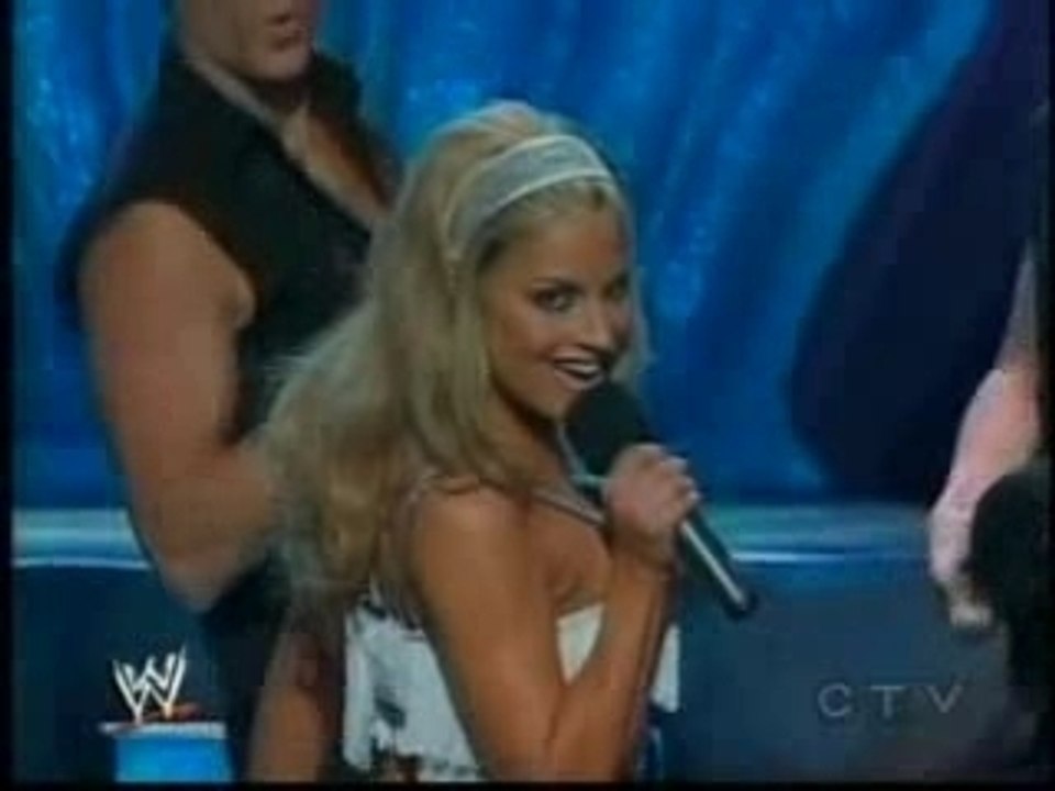 Trish Stratus Talks About Hosting 2006 Canada's Walk Of Fame