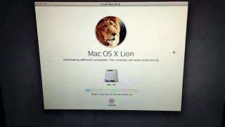 Mac OS Lion being installed over internet connection