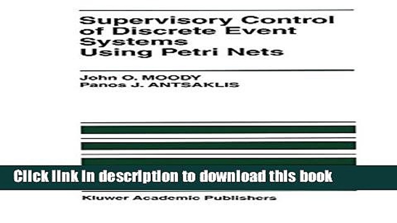Read Supervisory Control of Discrete Event Systems Using Petri Nets (The International Series on