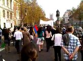 Armenians protesting in London 24 april 2010