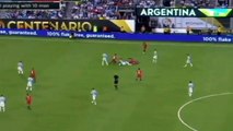 Marcos Rojo's Red CardedArgentina vs Chile 2016 Copa America