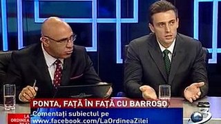 Catalin Ivan   Premierul Ponta si Barroso La Ordinea Zilei   Antena 3   17 sep 2012