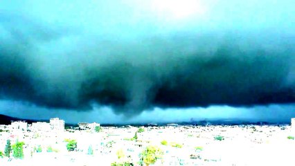 Ανεμοστρόβιλος στην Αθήνα 1-Tornado over Athens 22/10/2015