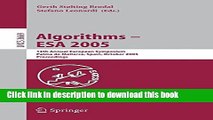 Read Algorithms - ESA 2005: 13th Annual European Symposium, Palma de Mallorca, Spain, October 3-6,