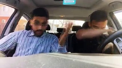 Driving with brown dads..